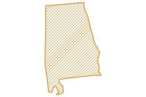 Alabama Map Icon