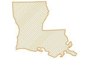 Louisiana Map Icon