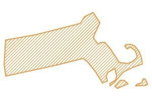 Massachusetts Map Icon