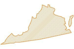 Virginia Map Icon