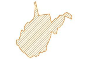 West Virginia Map Icon